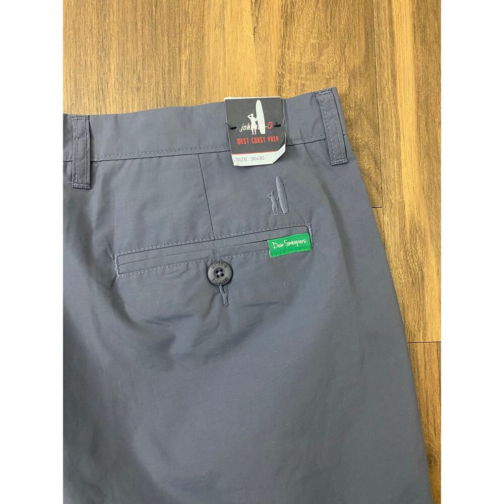 NEW Men Johnnie-O Dew Sweepers lightweight nylon performance chino pants 36x30 - Picture 2 of 4